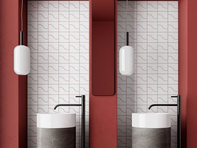 Плитка Equipe Curve 28856 White Matt 8,3x12