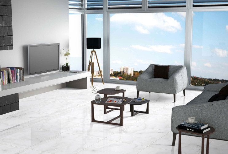 Керамогранит Staro Oasis Antisky White Polished 60x60