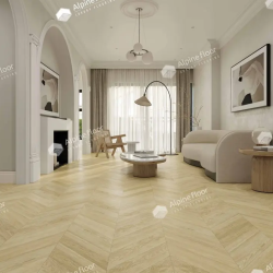 Кварцвиниловая плитка Alpine Floor Chevron Alpine LVT Дуб Ваниль Селект Chevron ECO 20-2