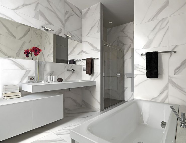 Керамогранит Global Tile Triumph GT60600403MR Белый 60x60