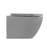 Унитаз ABBER Bequem AC1103MG подвесной серый матовый, безободковый