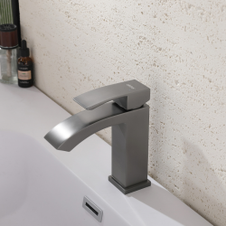 Смеситель ABBER Wasserfall AF8610NG для раковины, никель