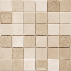 Мозаика LeeDo Ceramica Art Santa Anna MAT (48x48x8) 300x300, матовая