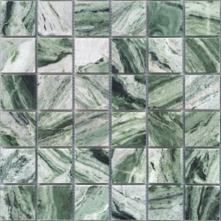 Мозаика LeeDo Ceramica Onice Verde oliva POL (48x48x7) 305х305, полированная глянцевая