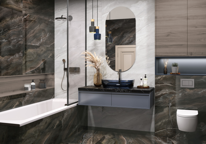 Керамогранит LCM 60120ARI15P Argentina Gray 60x120