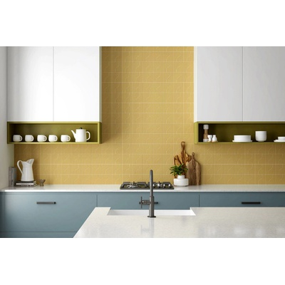 Плитка Equipe Curve 28847 Yellow Gloss 8,3x12