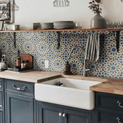 Керамогранит NiceKer Tanger blue 45,2x45,2