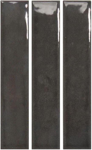 Керамическая плитка Wow 139384 Nouvelle Charcoal Gloss 3x16