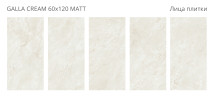 Galla Cream Matt 60x120 — фото 2