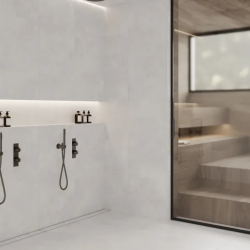 Керамогранит Laparet х9999309457 Betonica Silver PRO серый матовый R11Soft 60х120