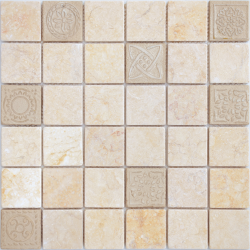 Мозаика LeeDo Ceramica Art Botticino MAT (48x48x8) 300x300, матовая