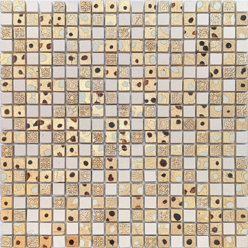 Мозаика LeeDo Ceramica Classica 10 (15х15х8) 310x310, глянцевая и матовая