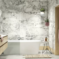 Керамогранит Ape A041125 Volterra White matt rect 60x120