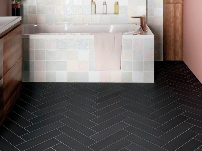 Плитка Equipe Stromboli 25897 Black City 9,2x36,8