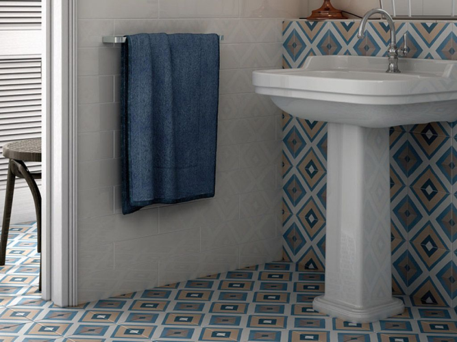 Плитка Equipe Caprice Deco 22119 Square Colours 20x20