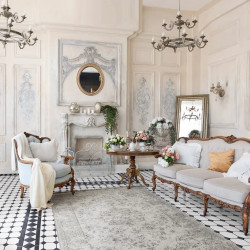 Керамогранит Keramark Петергоф Октагон Белый Матовый 29.2x29.2