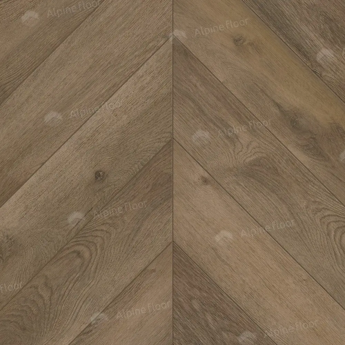 Кварцвиниловая плитка Alpine Floor Chevron Alpine LVT Дуб Насыщенный Chevron ECO 20-4