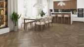 Кварцвиниловая плитка Alpine Floor Chevron Alpine LVT Дуб Насыщенный Chevron ECO 20-4