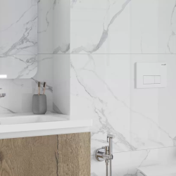 Керамогранит Ceradim х9999304482 Calacatta Splendid Silver Белый Матовый 60х60