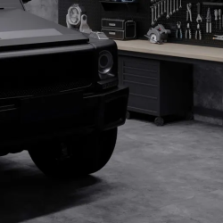 Керамогранит Laparet LP6060G0371R Fortezza Grafite PRO тёмно-серый матовый карвинг R10 STR 59.5х59.5