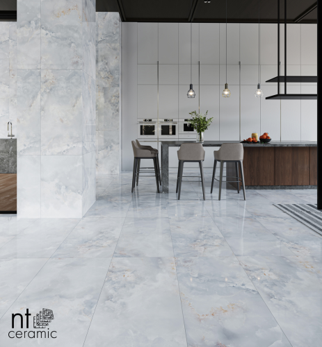 Керамогранит NT Ceramic NTT995100P Onyx Solano Blue 60х60