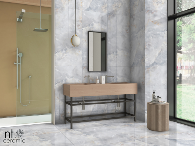 Керамогранит NT Ceramic NTT995100P Onyx Solano Blue 60х60