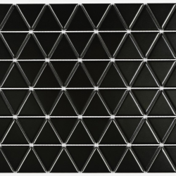Мозаика Bonaparte Reno Black matt (39х45х6) 252х291, матовая
