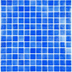 Мозаика Bonaparte Atlantis Blue Art (24х24х4) 315х315, глянцевая
