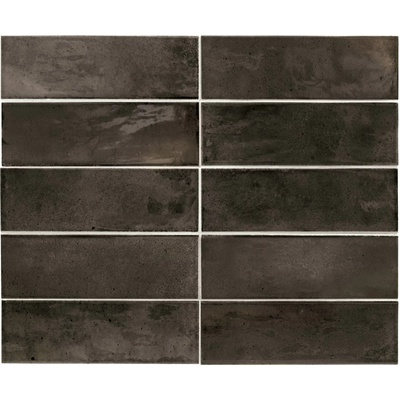 Плитка Equipe Hanoi 30031 Black Ash 6,5x20