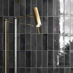 Плитка Equipe Hanoi 30031 Black Ash 6,5x20