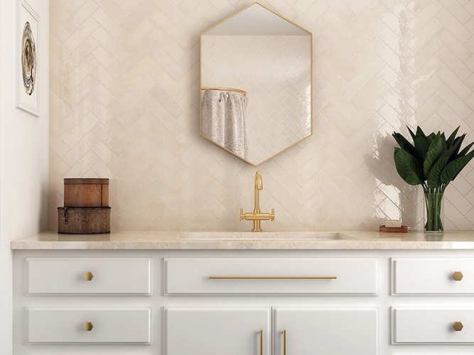 Плитка Equipe La Riviera 25842 Wheat 6,5x20