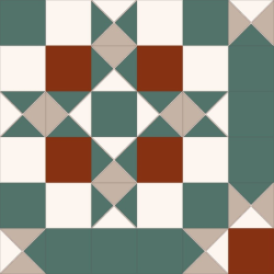 Керамогранит NiceKer Victorian Windsor green 45,2x45,2