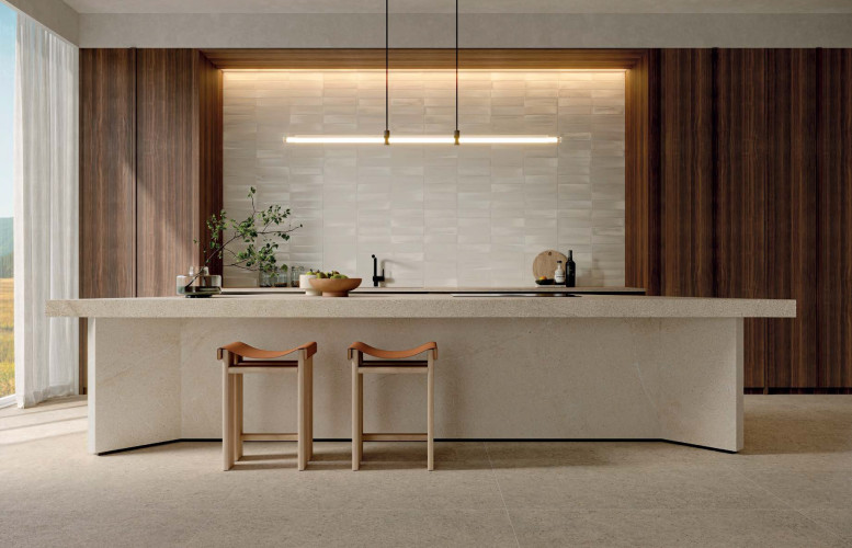 Керамогранит Atlas Concorde Russia 610010005828 Forte dei Marmi Rock Moleanos Cream Grip 60x120