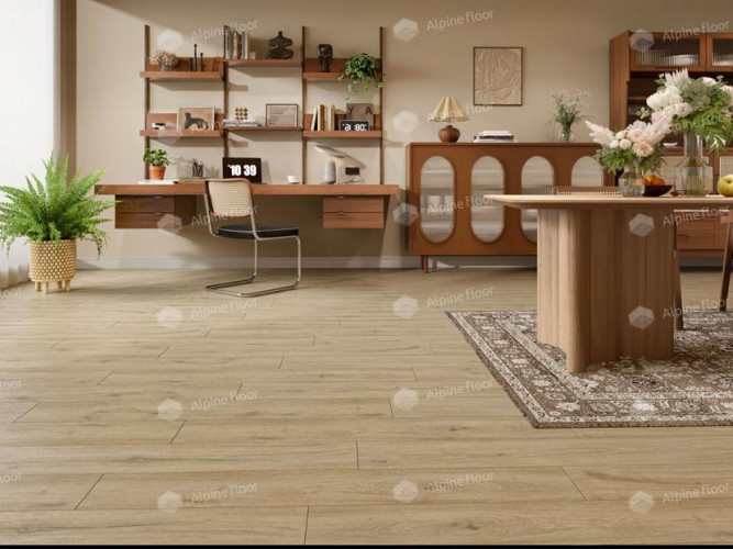 Кварцвиниловая плитка Alpine Floor Solo Plus Анданте ЕСО 14-1001 MC