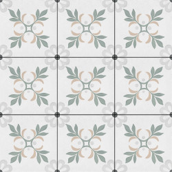 Керамогранит Smile Tile Siena Celeste 20x20