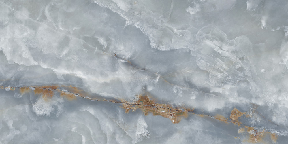 Керамогранит Global Tile Moonlight GT408013616MSR11 Синий 40x80