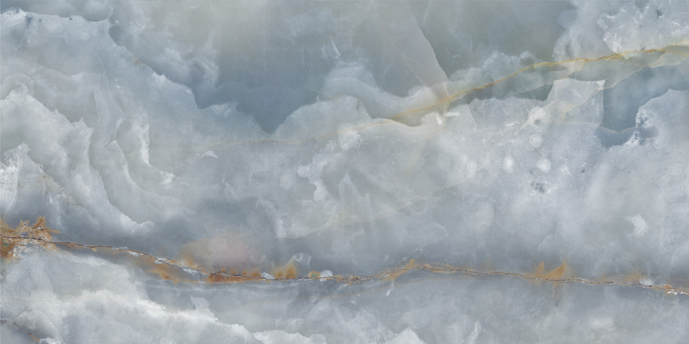 Керамогранит Global Tile Moonlight GT408013616MSR11 Синий 40x80