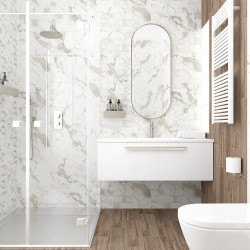 Керамогранит Laparet Golden White Statuario Полированный 60х60