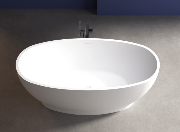 Акриловая ванна ABBER AB9207 белая