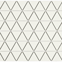 Мозаика Bonaparte Reno White matt (39х45х6) 252х291, матовая