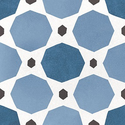 Плитка Equipe Caprice Deco 22118 Sapphire Colours 20x20