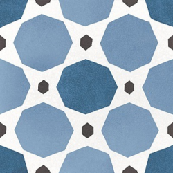 Плитка Equipe Caprice Deco 22118 Sapphire Colours 20x20