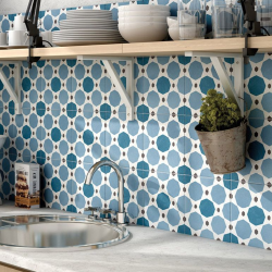 Плитка Equipe Caprice Deco 22118 Sapphire Colours 20x20