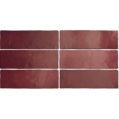 Плитка Equipe Magma 24967 Burgundy 6,5x20