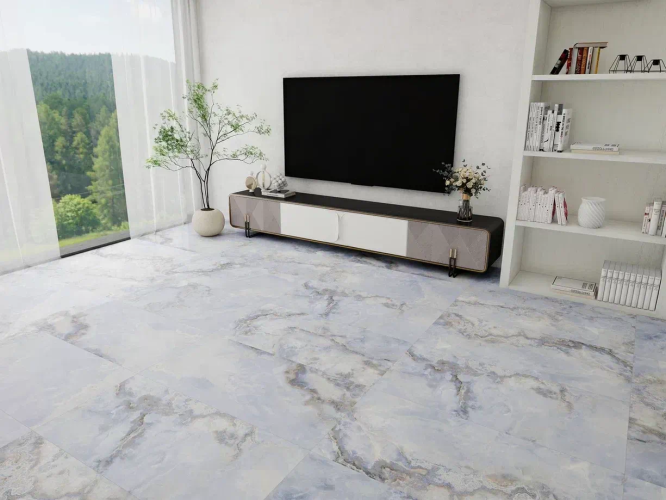 Керамогранит Duna RP-215934 Onyx Sea Blue Satin Matt 120x60
