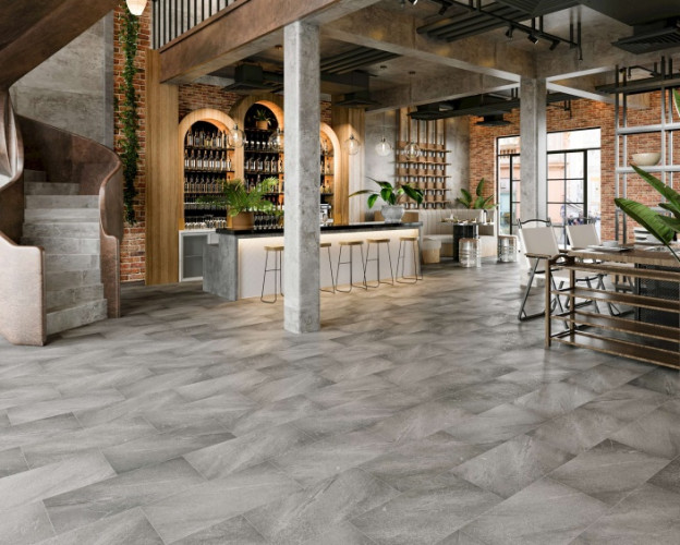 SPC Ламинат NT Ceramic Stone Slate Brown SP55106ST