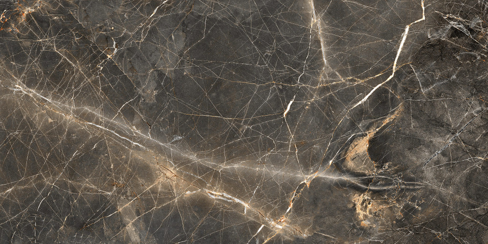 Керамогранит Global Tile Maximus GT408013305MCR Черный 40x80