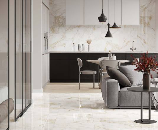 Керамогранит Laparet Calacatta Oro полированный 60x120