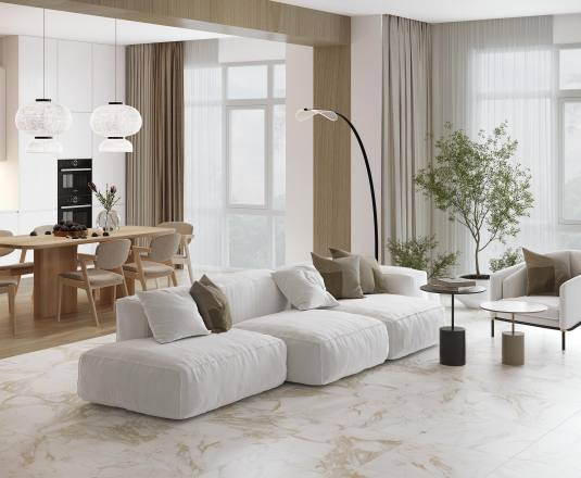 Керамогранит Laparet Calacatta Oro полированный 60x120