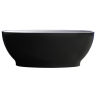 Акриловая ванна ABBER AB9207MB черная матовая